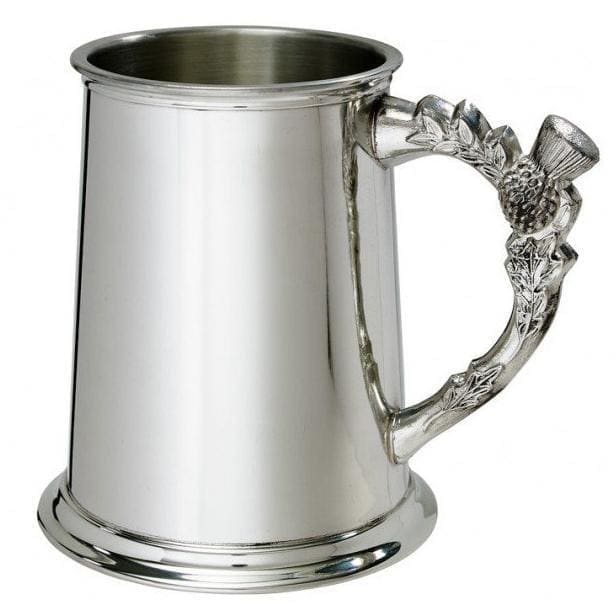 1 Pint Thistle Pewter Tankard
