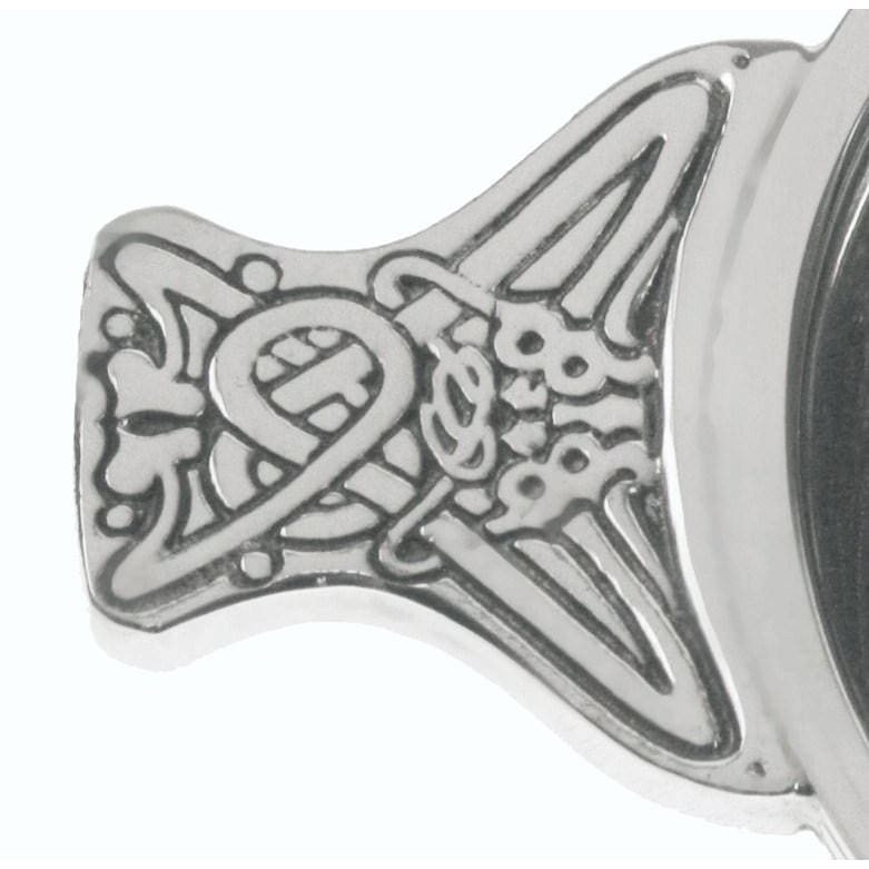 2 Plain Pewter Quaich