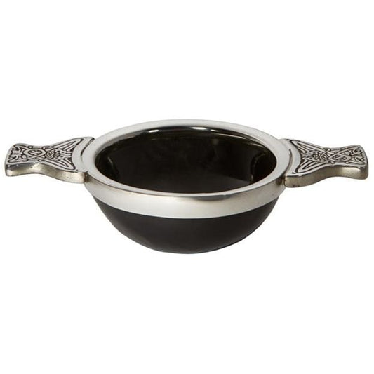 3 Horn & Pewter Quaich