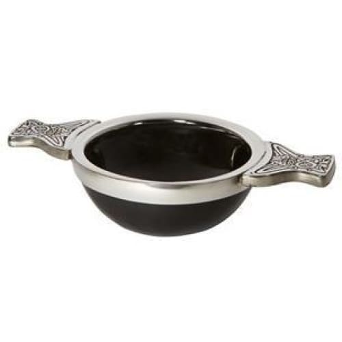 3 Horn & Pewter Quaich