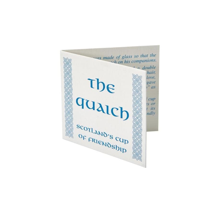 4.5 Thistle Handle Quaich