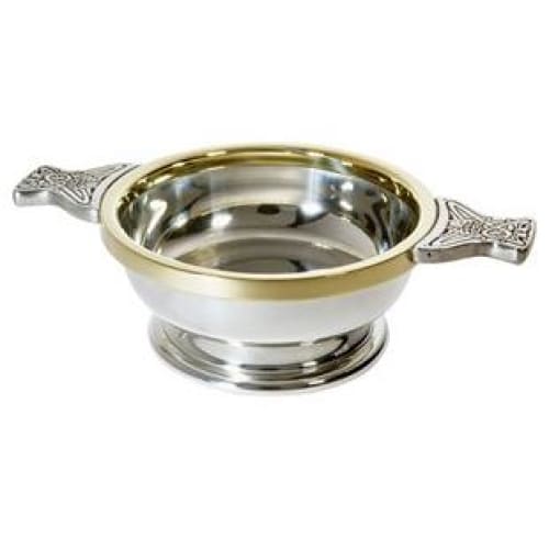 4 Brass Pewter Quaich