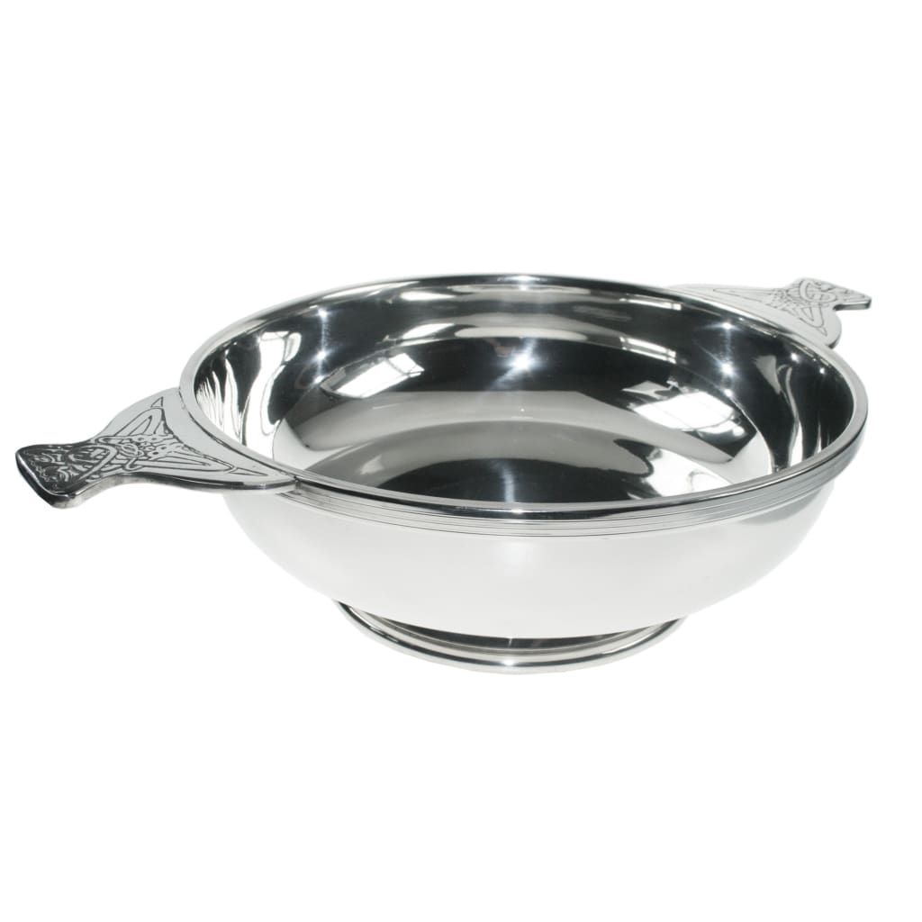 10 Pewter Quaich