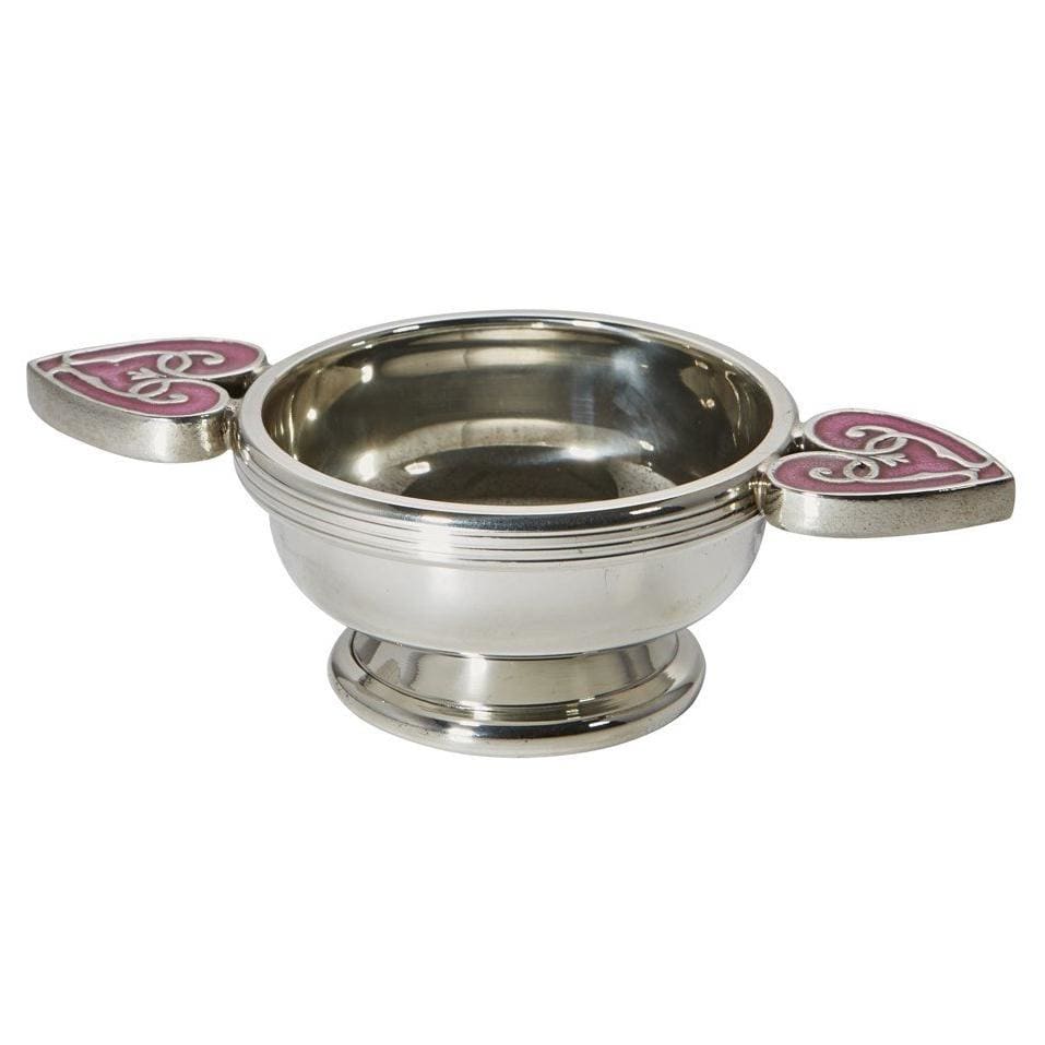 2.75 Baby Pink Heart of the Highlands Quaich