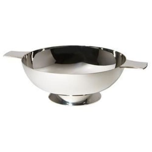 5 Plain Silver Plated Quaich