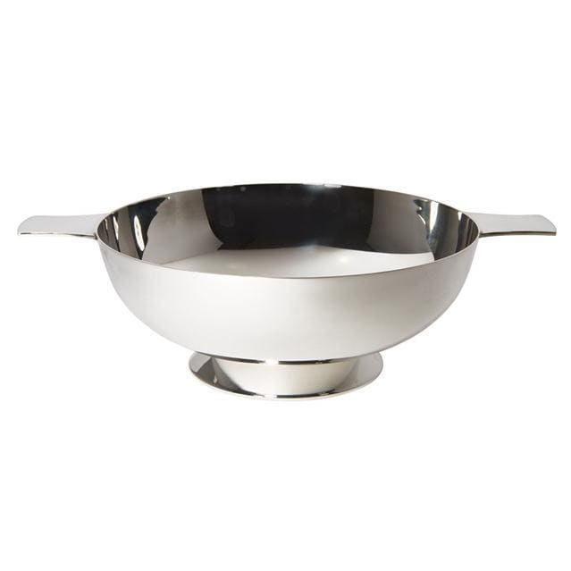 6 Plain Silver Plated Quaich