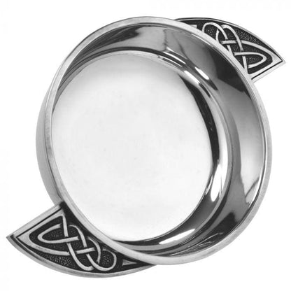 4.5 Celtic Swirl Handle Quaich