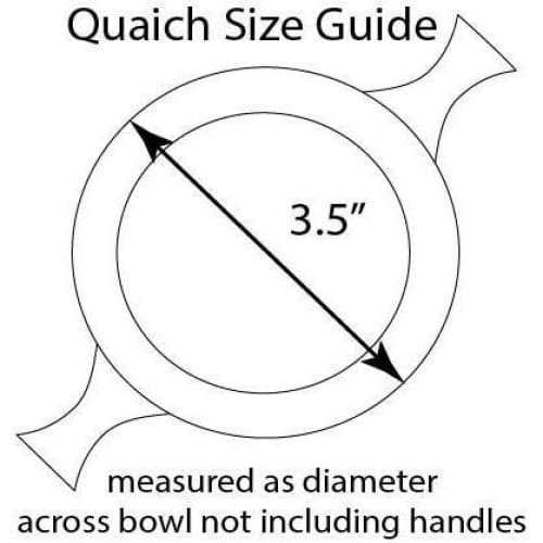 3.5 Standard Glass Base Quaich