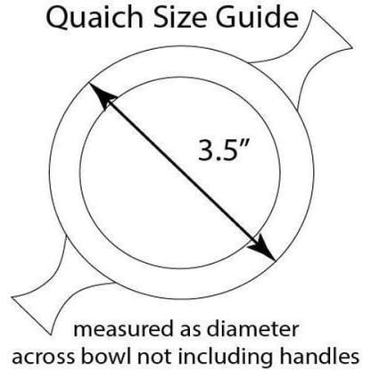 3.5 Standard Glass Base Quaich